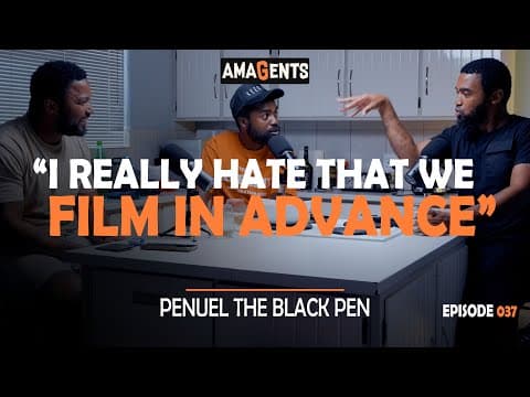 AMAGENTS w/ Penson Mlotshwa: Working Harder, Movies, Cinema vs Digital, Dating Dynamics, Masculinity